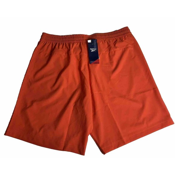Reebok Men's Standard Workout Ready‎ Training Woven Shorts Dinámico Red Size XL - Picture 7 of 9